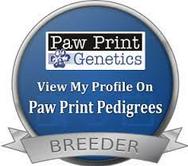 Paw prints genetics breeder