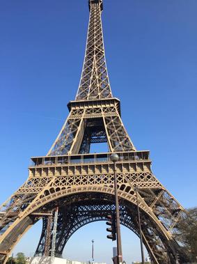 Marilyn at Eiffel Tower in Paris