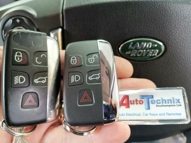 Land Rover remote proximity key