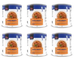 Mountain House Spaghetti with Meat Sauce #10 Can Freeze-Dried Food – 6 Cans Per Case