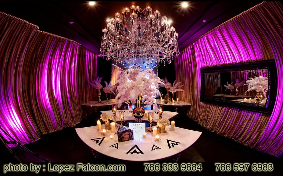 Quinceanera Party Great Gatsby Miami Quinces Photography & Video Dresses