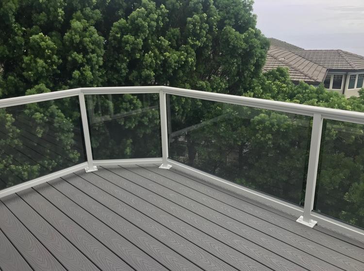 aluminum glass railing Honolulu, aluminum glass railing Hawaii