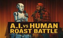 AI vs Human Roast Battle - link to ticketing