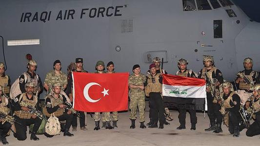 Historical friendship between Iraqi troops and Turks