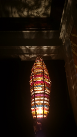 hand dyed Kouzo, Yamazakura, mountain cherrywood
