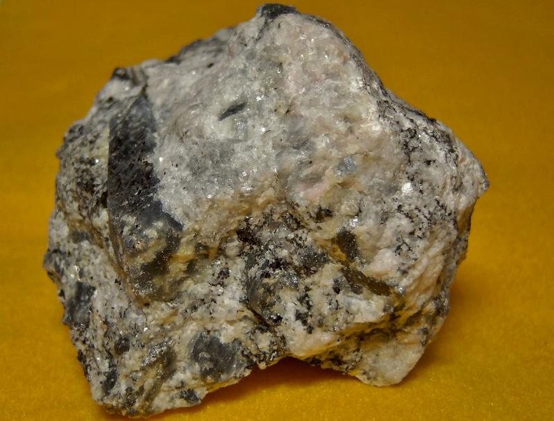 SAPPHIRE CORUNDUM, FELDSPAR, BIOTITE - Wilberforce area, Haliburton Co., Ontario, Canada - ex William Babcock
