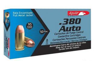 .38 Caliber Auto bullets full metal jacket