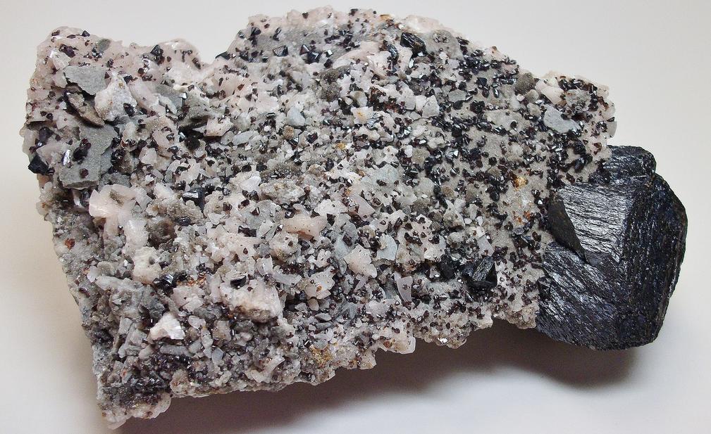 Sphalerite & Dolomite crystals Tri-State District, Cherokee Co., Kansas