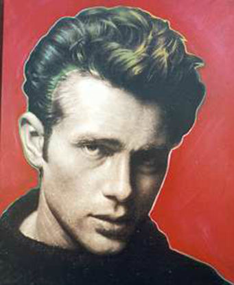Steve Kaufman James Dean