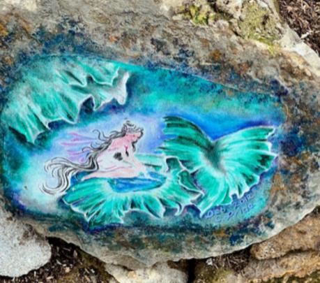 Garden Fairy Murals by Debra Power, photo by Josette Johnson