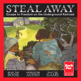 Steal Away Underground Railroad Board Game Book