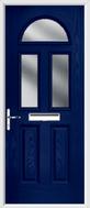 2 Panel 2 Square 1 Arch Composite Door obscure glass