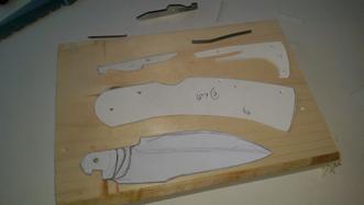 How to make a DIY folding knife with micarta handles. FREE step by step instructions. www.DIYeasycrafts.com