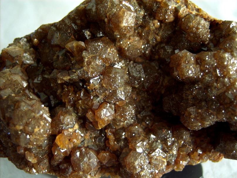 TOPAZOLITE ANDRADITE - Stanley Butte, Stanley District, Santa Teresa Mts, San Carlos Indian Reservation, Graham County, Arizona, USA - for sale