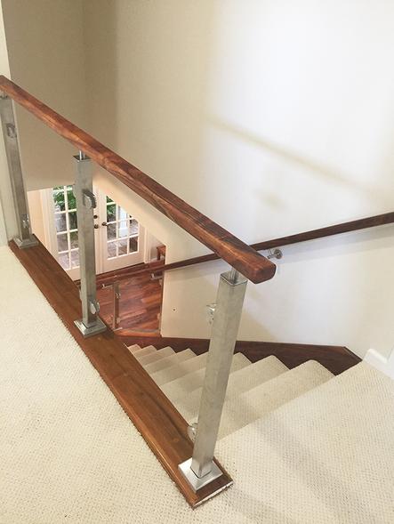 glass railing Hawaii, glass railing Honolulu, glass railing for deck Hawaii, Aluminum Glass Railing, Glass Rail System