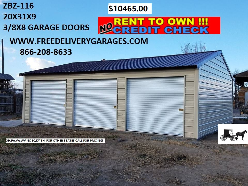 Free Delivery Garages Steel Carports Steel Garages Metal Carport