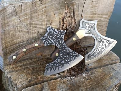 How to make a Viking or Celtic broad axe style kitchen cleaver. FREE step by step instructions. wwwDIYeasycrafts.com