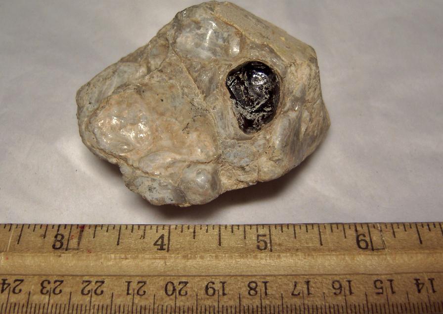 APACHE TEARS OBSIDIAN in perlite - Apache Tears locality, Picketpost Mountain area, Superior, Pinal County, Arizona, USA