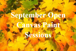 September Open Paint Sessions