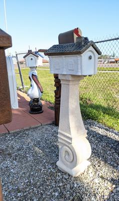 Concrete Mailboxes, Miami, FL. USA