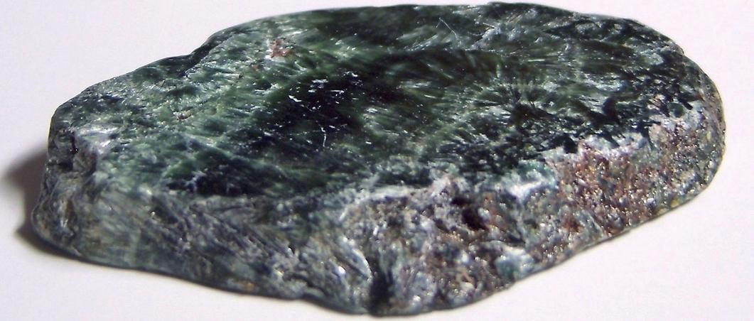 CLINOCHLORE SERAPHINITE - Korshunovskoye iron deposit (Korzunovskoe iron deposit; Korshunovskiy mine; Korshunovskiy open pit), Zheleznogorsk (Korshunikha), Irkutsk Oblast, Russia