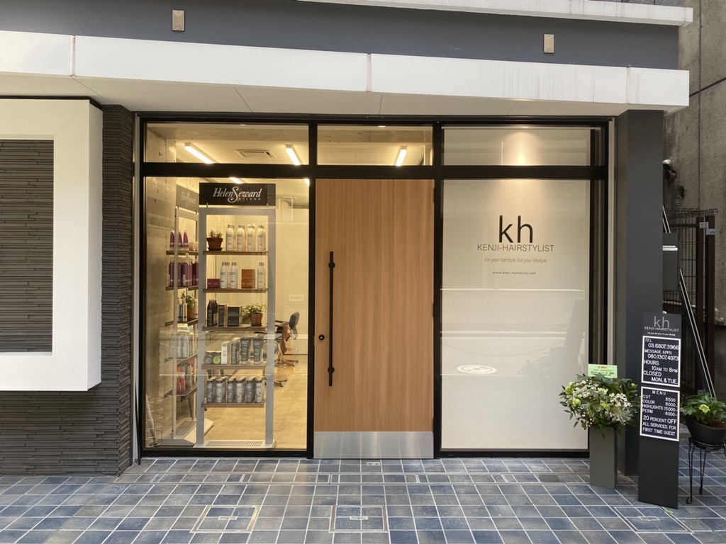 東京 新橋 美容室 Kenji Hairstylist