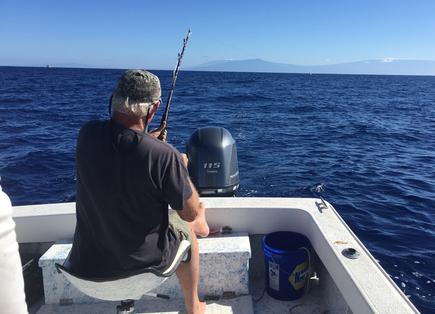 Fish on! Deep Sea Fishing in Kona