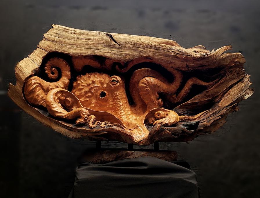 Wood deals carving artists