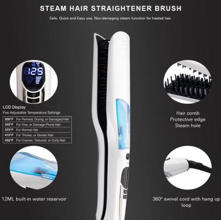 Hair Straightener Brush