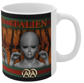 ITALIEN Designer #5 Ceramic Mug 11oz