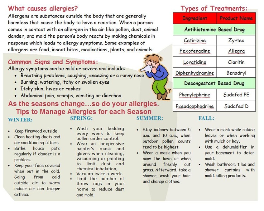 Information Seasonal Allergies