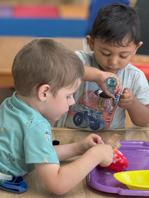 Montessori scrubbing activity