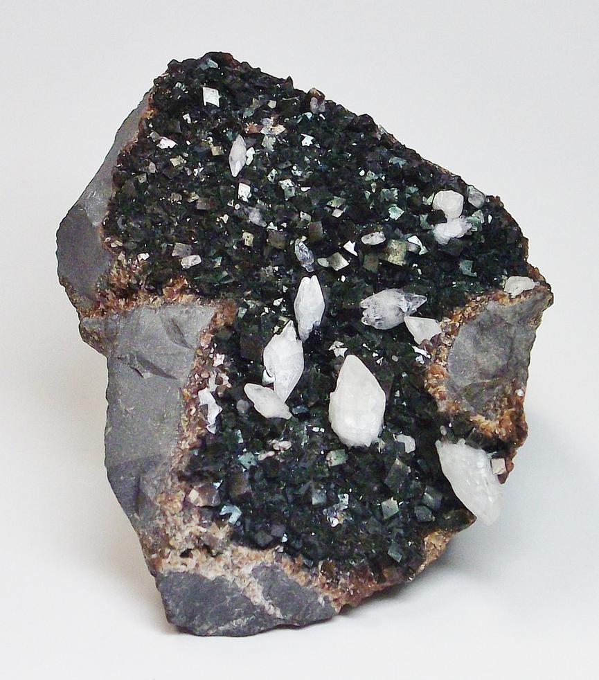 FL Calcite crystals Pershing Mine, Marion County, Iowa