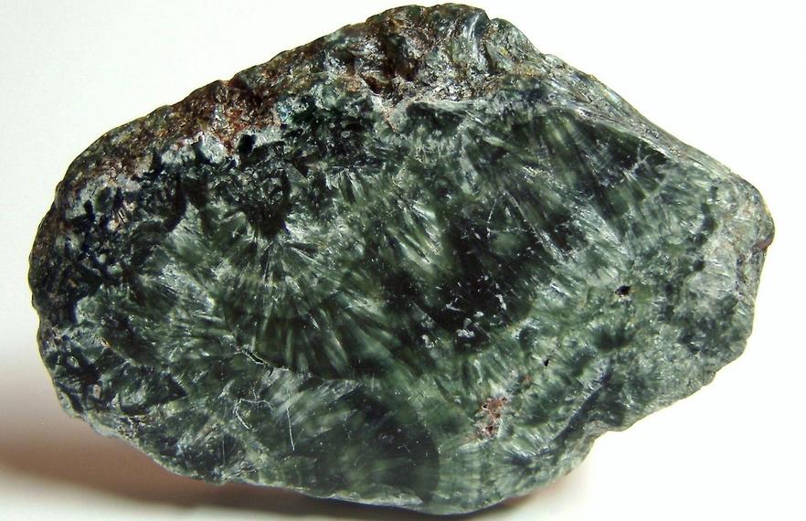 CLINOCHLORE SERAPHINITE - Korshunovskoye iron deposit (Korzunovskoe iron deposit; Korshunovskiy mine; Korshunovskiy open pit), Zheleznogorsk (Korshunikha), Irkutsk Oblast, Russia