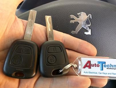 Replacement Peugeot car keys