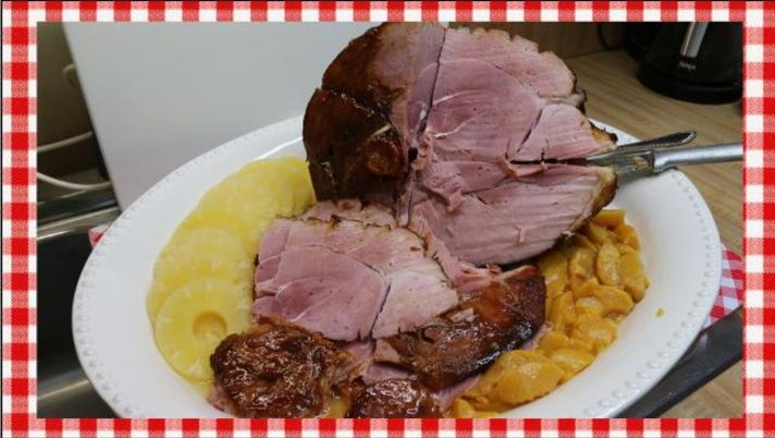 Spiced Peach Glazed Ham Recipe, Noreen's Kitchen