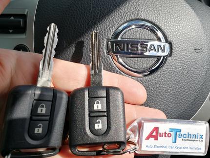 Replacement Nissan remote keys