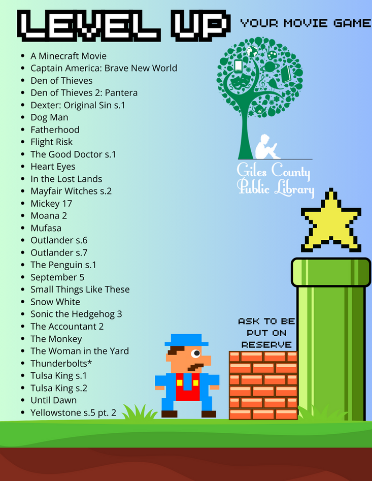 New Movies List