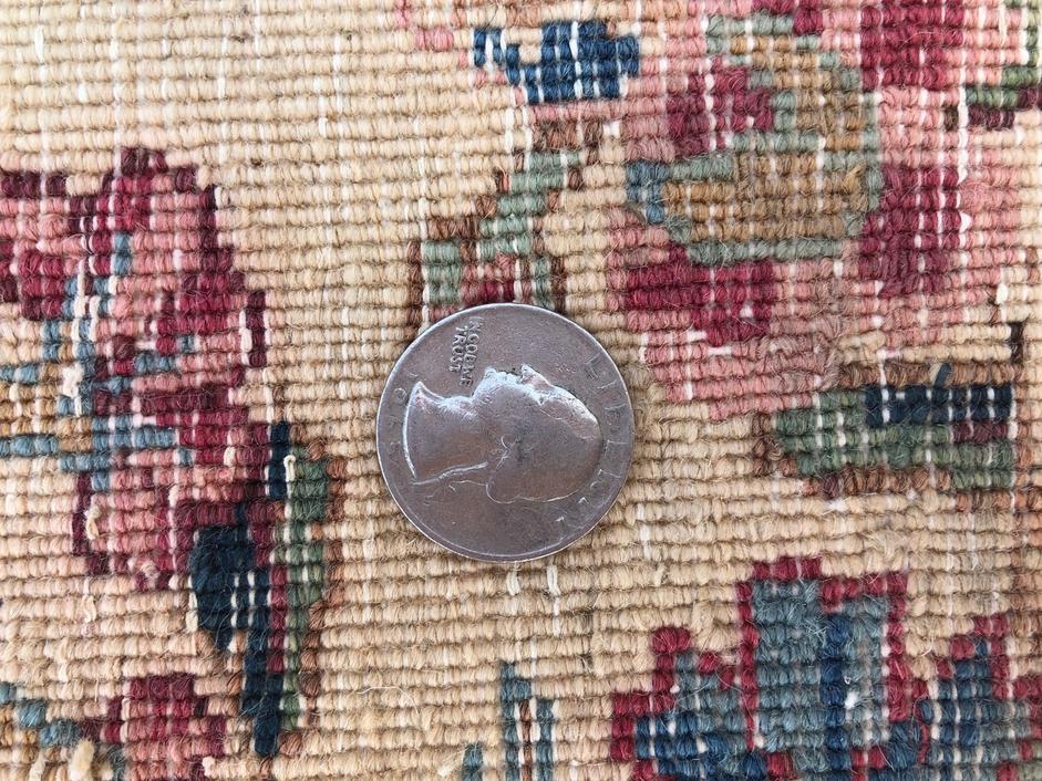 Antique Palatial Persian Lavar Kerman rug