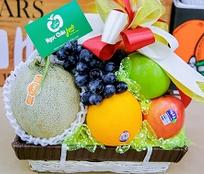 Giỏ hoa quả nhập khẩu 500k