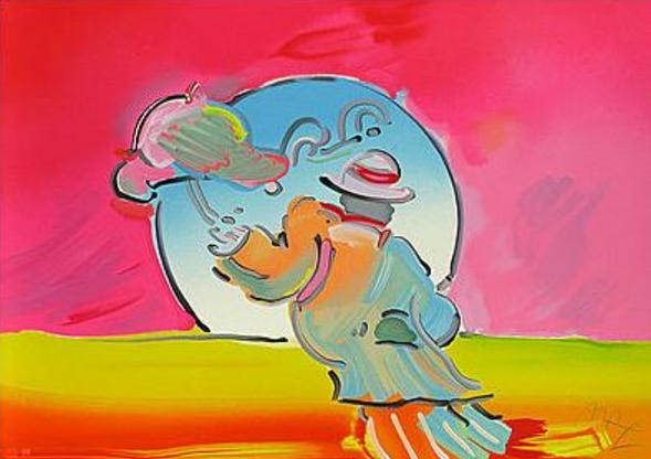 Peter Max Umbrella Man