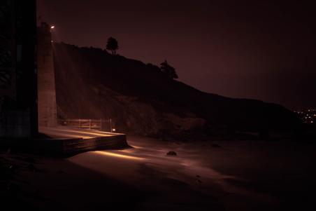 california san francisco beach night landscape