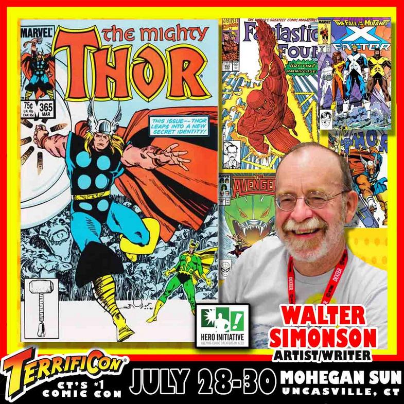 WALT SIMONSON terrificon Connecticut's #1 comic con