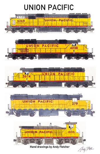 Big Boy Train Coloring Pages