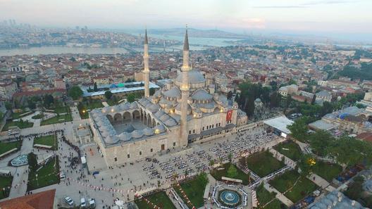 Fatih Mosque Istanbul Turkey the Mosque of the Conquerer