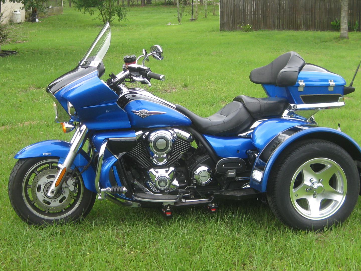 Kawasaki on sale voyager trike