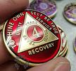 Custom Coin Series for AA Sobriety Alcholics Anonymous Birthday, Sobriety Inspired by Bex Coin Minting
