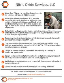 Nitric Oxide Services ebrochure