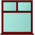Style 20 rosewood window