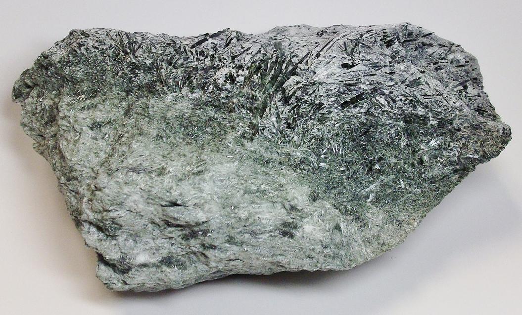 Actinolite crystals Mineral Hill Mine, Carroll Co., Maryland